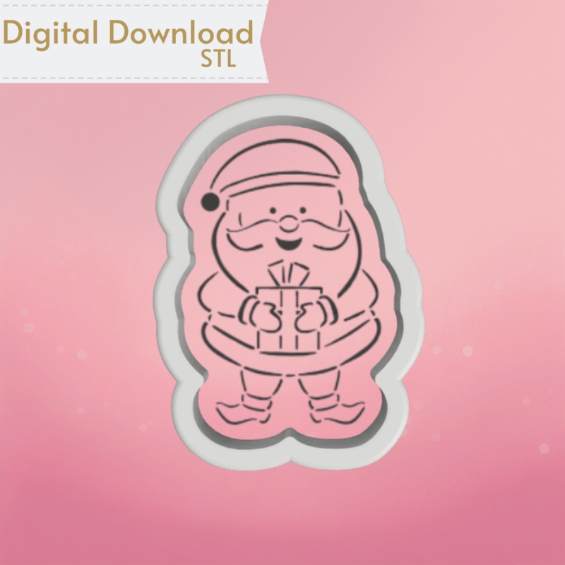 Santa-PYO Cookie Cutter STL