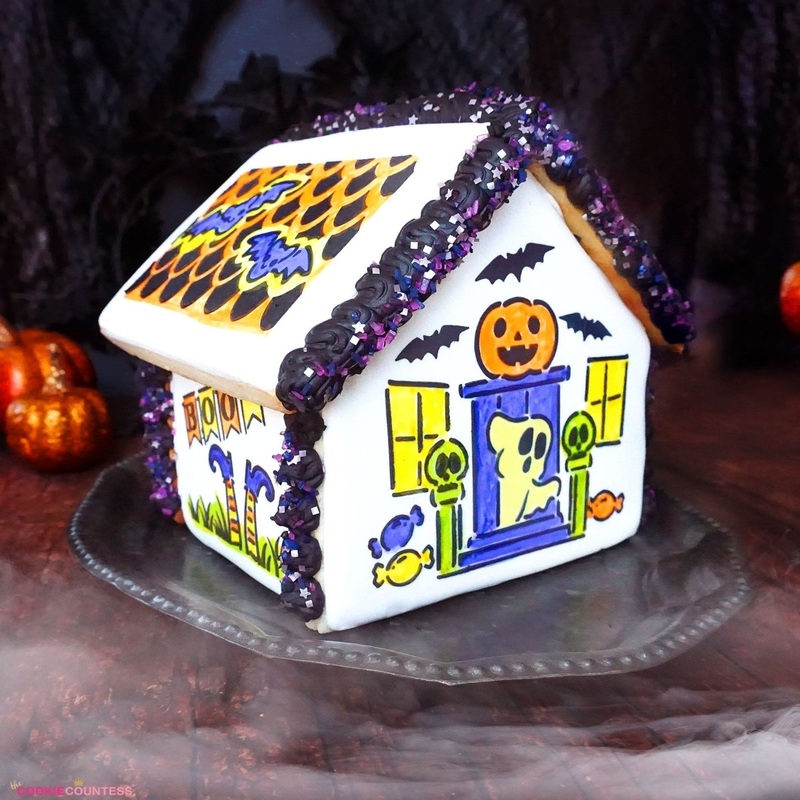 Spooky Shack - 4 Piece Stencil