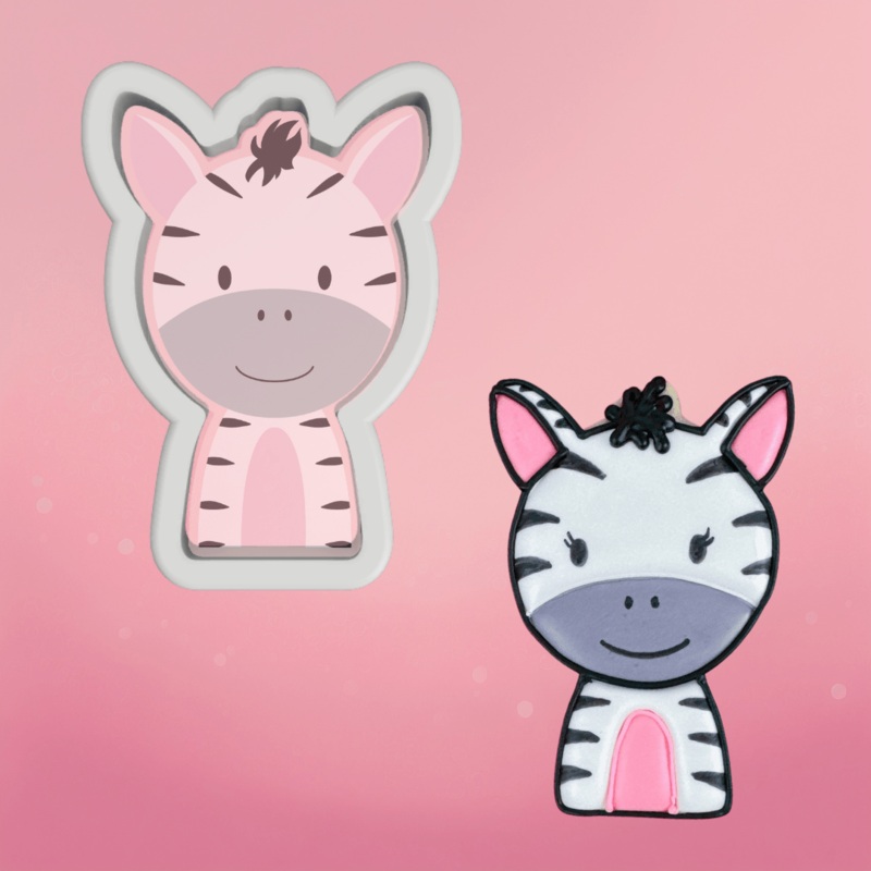 Zebra Cookie Cutter