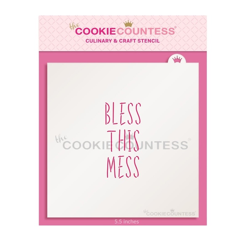 Bless This Mess Stencil