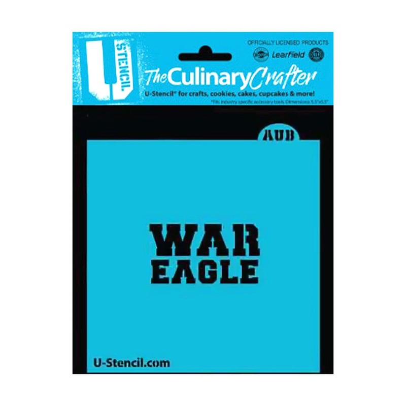College Stencil - Auburn University "War Eagle" Alabama