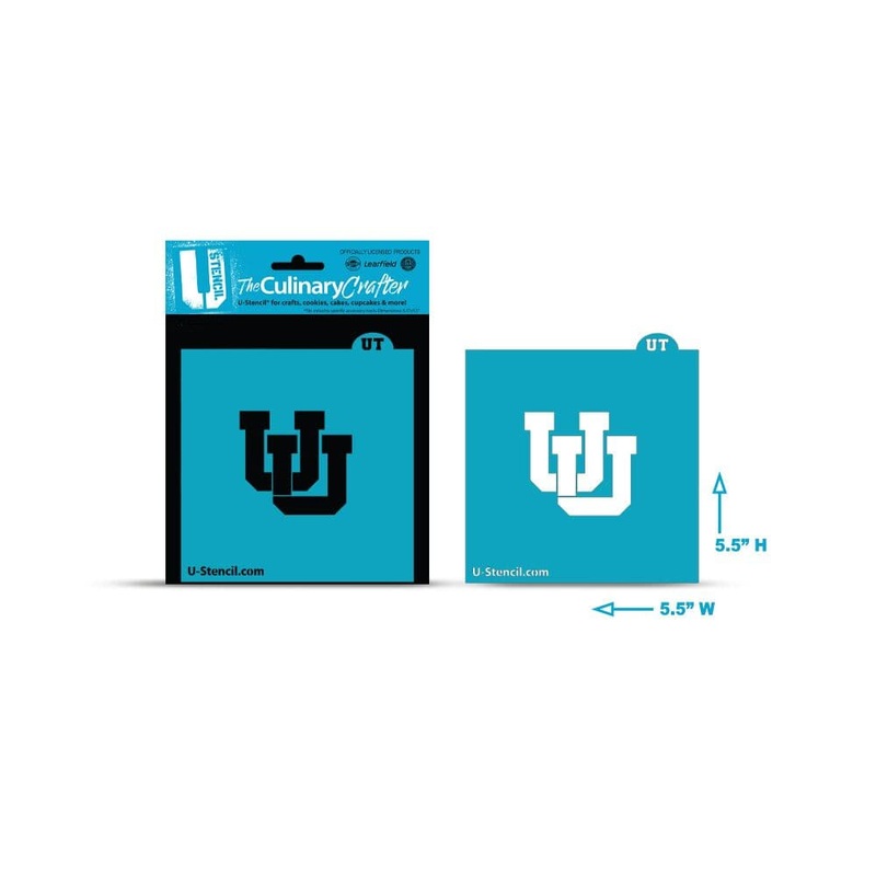 College Stencil - University of Utah - UU