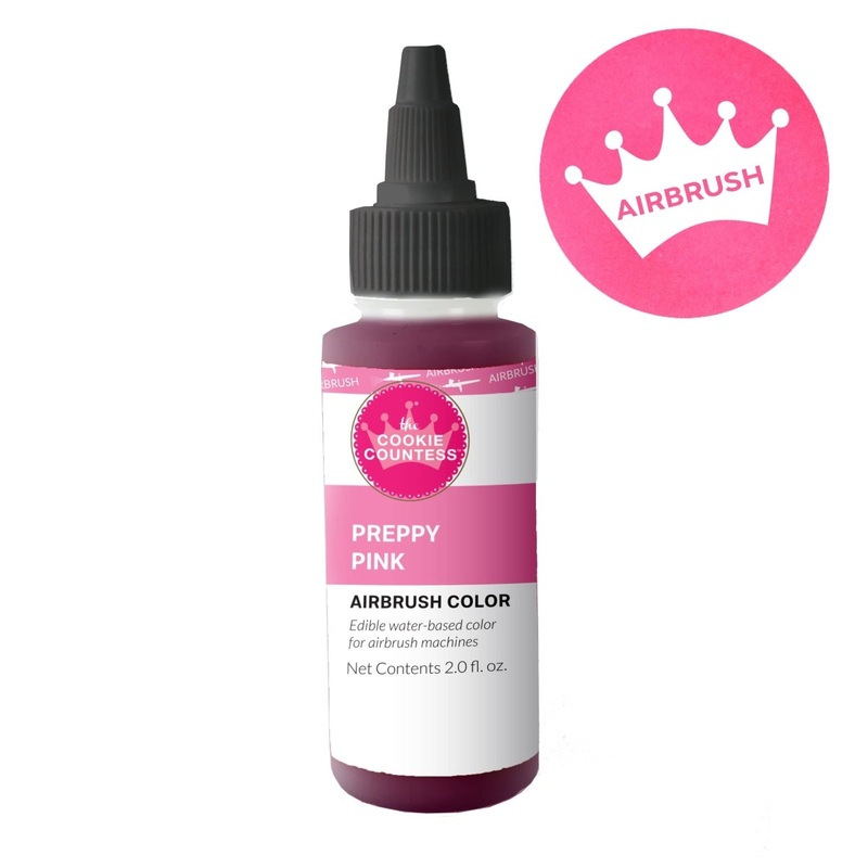 Cookie Countess - Preppy Pink edible airbrush color 2oz