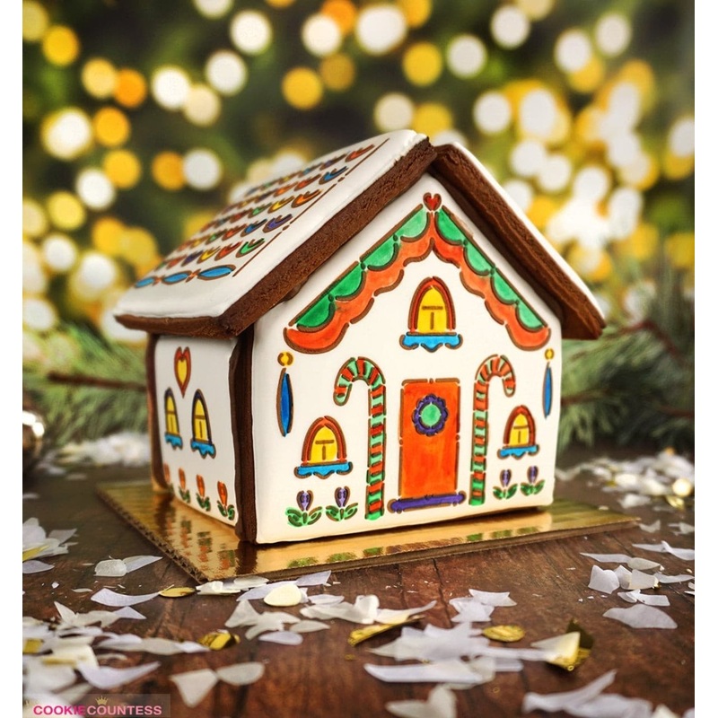 Gingerbread House - 4 Piece Stencil