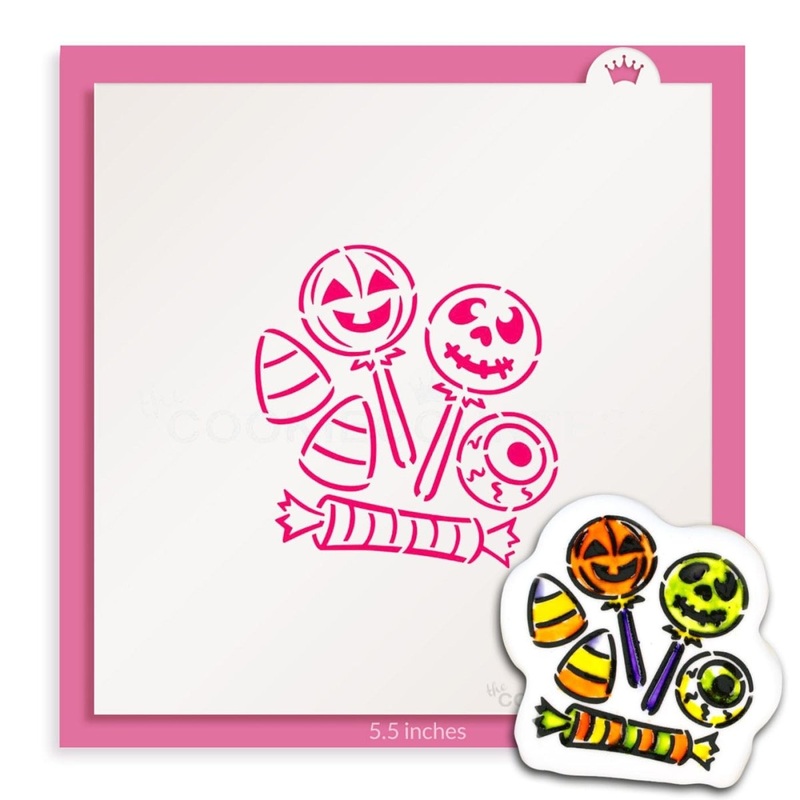 Halloween Candy PYO Stencil - Drawn by Krista
