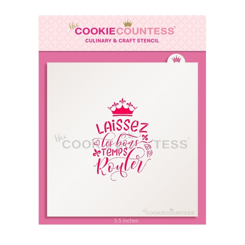 Laissez Les Bons Temps Rouler Stencil