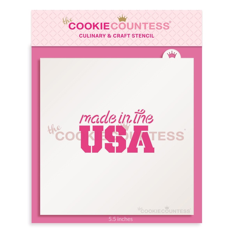 Made in the USA Stencil