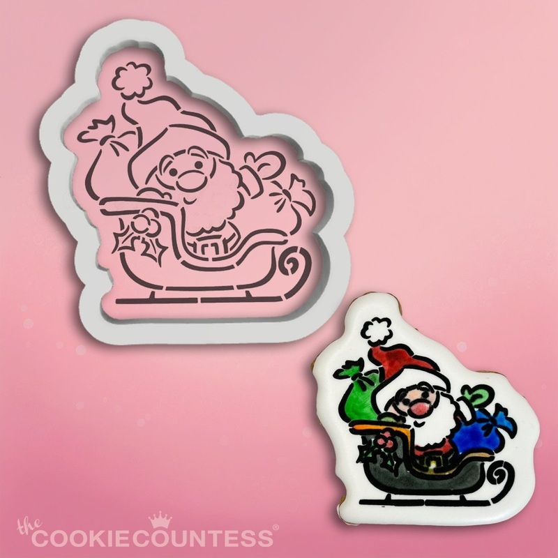 Santa Claus in Sleigh PYO