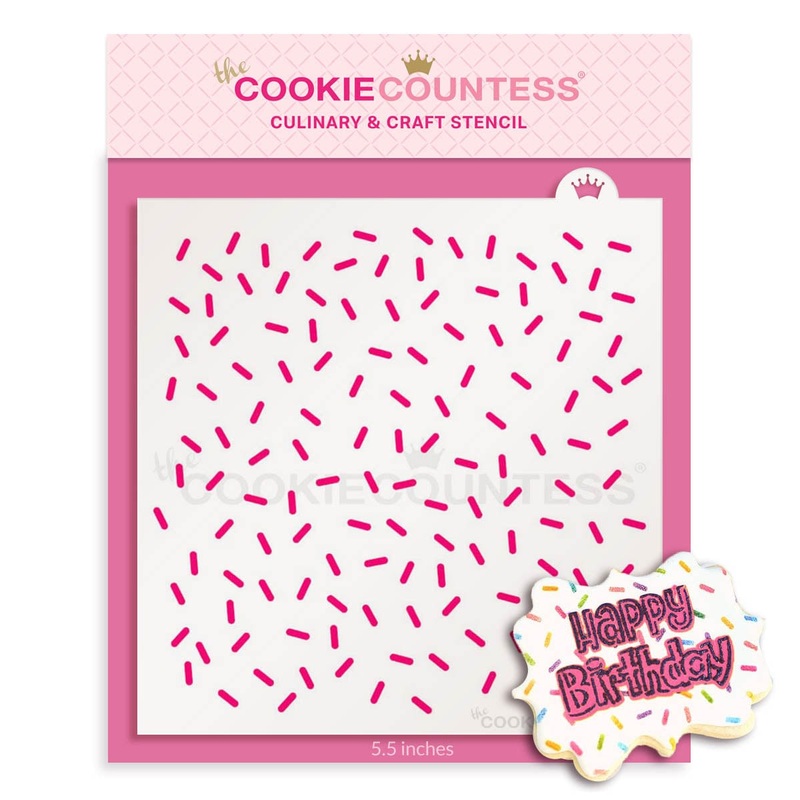Sprinkles Stencil