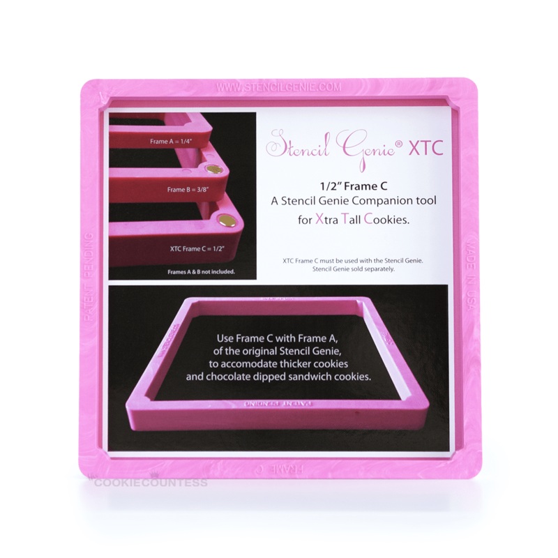 Stencil Genie Accessory - XTC for Extra Tall Cookies