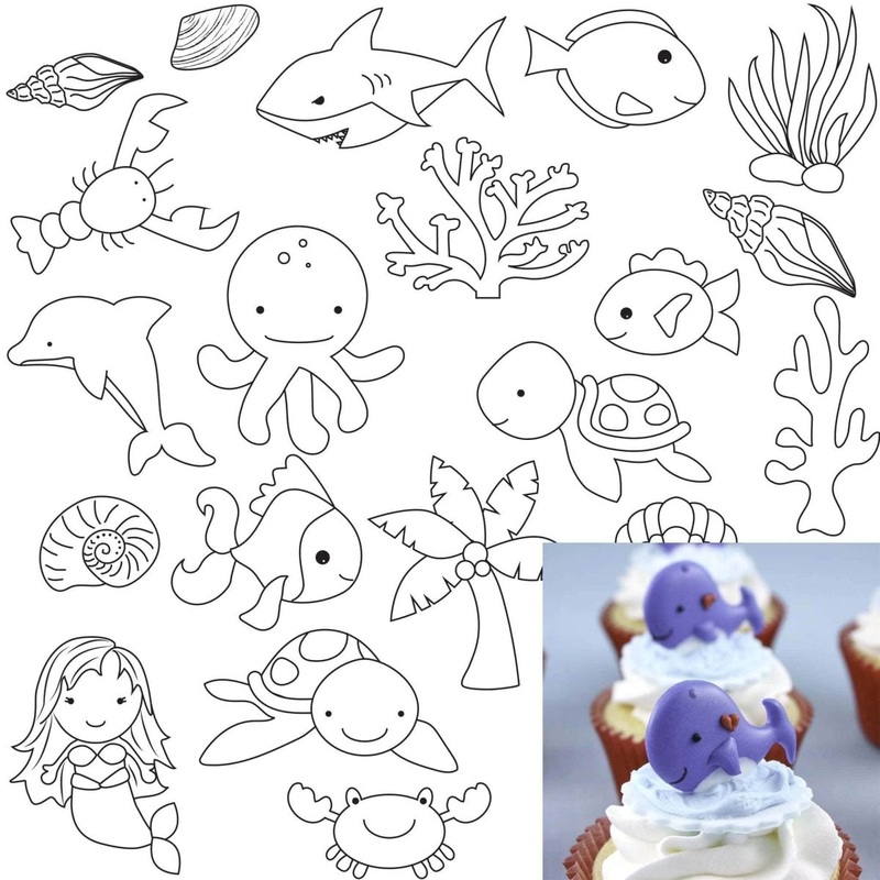 Sweet Elite Pattern Sheets - Under the Sea