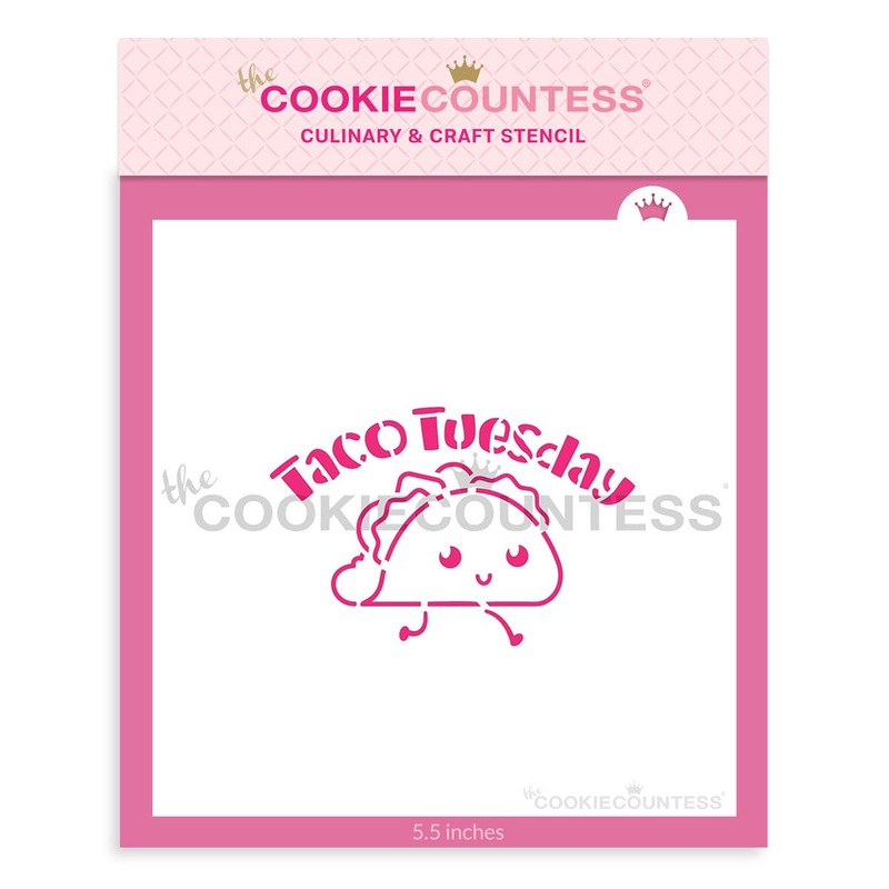 Taco Tuesday PYO Stencil