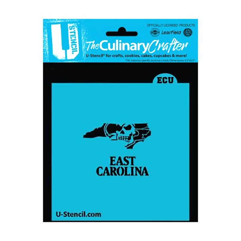 College Stencil - East Carolina University PIRATE
