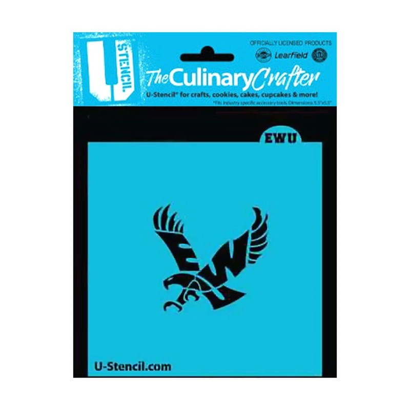College Stencil - Eastern Washington Eagle