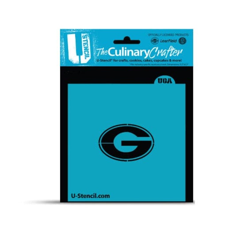College Stencil - Georgia Bulldogs G
