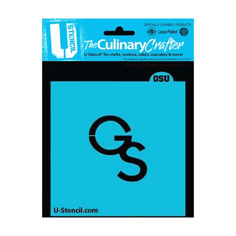 College Stencil - Georgia Southern University GS-Interlocking