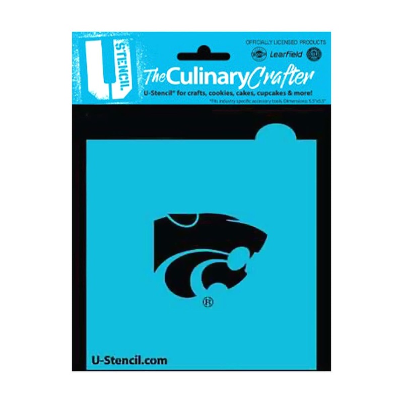 College Stencil - Kansas State Wildcat