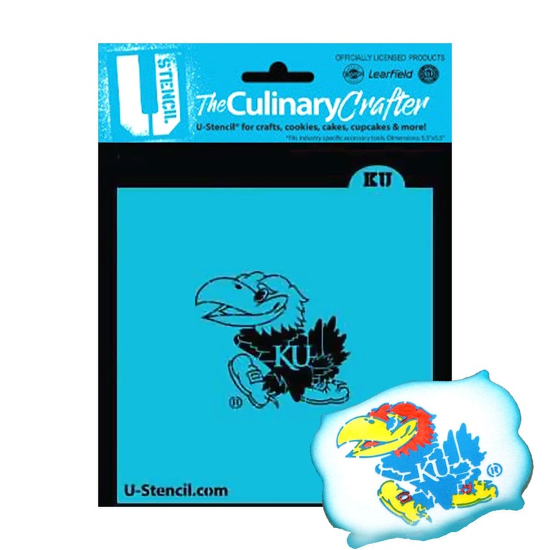College Stencil - Kansas University Kansas Jayhawk