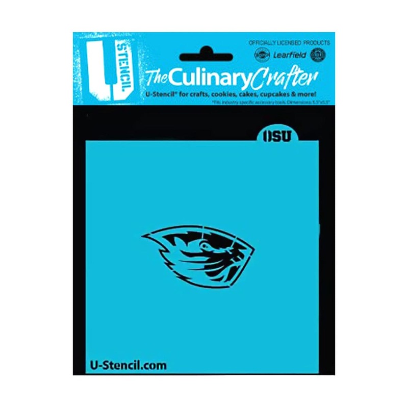 College Stencil - Oregon State Beaver Mascot