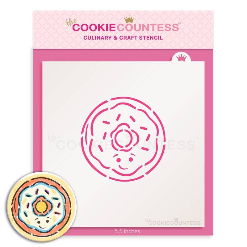 Donut PYO Stencil - Drawn by Krista