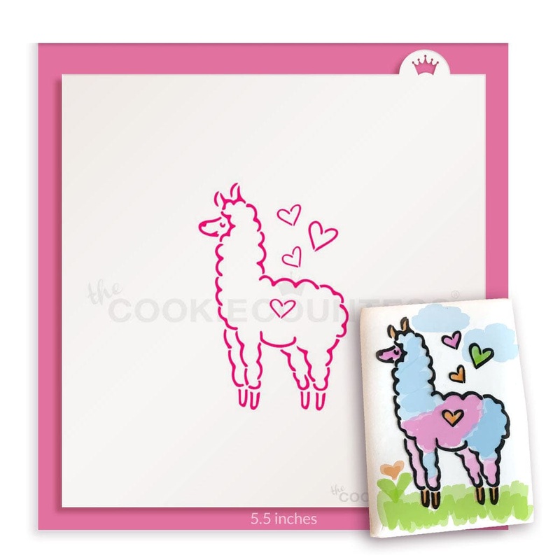 Llama PYO Stencil