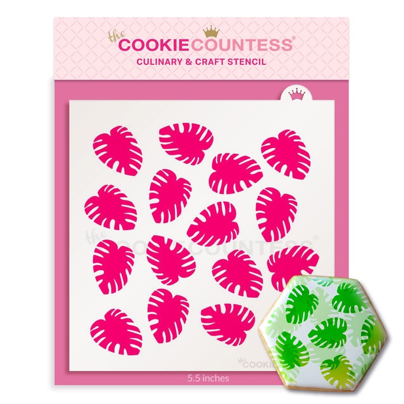 Palm Leaves Stencil