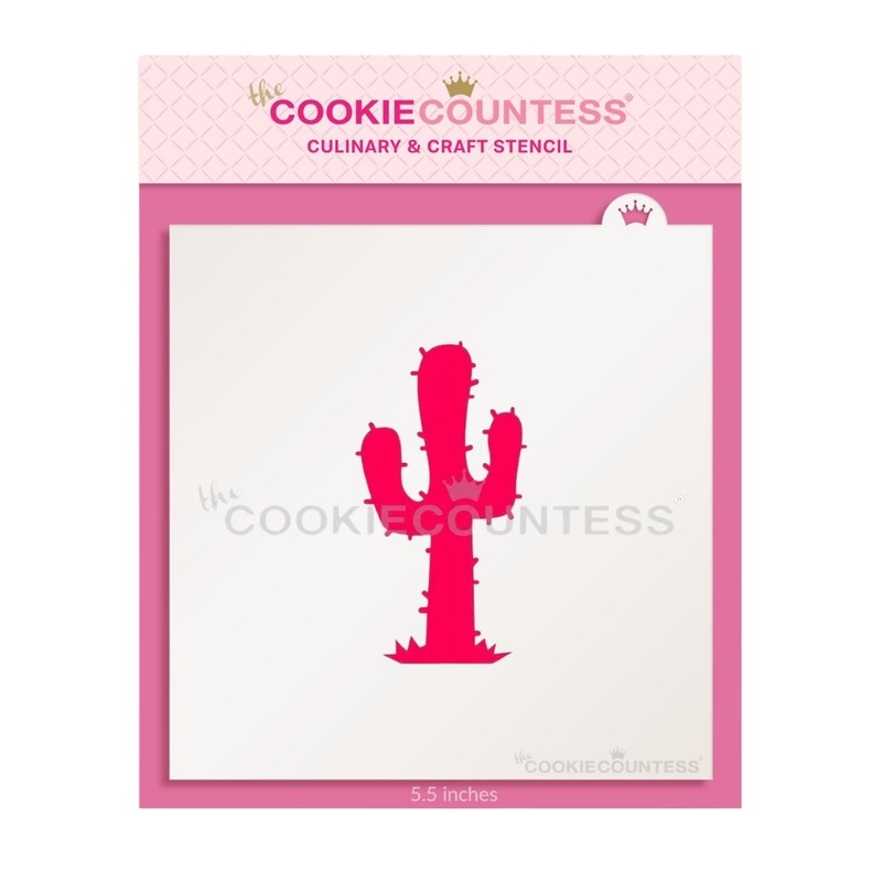 Prickly Cactus Stencil