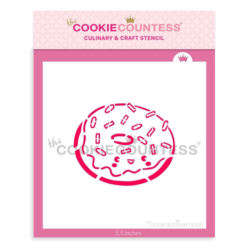 Sprinkled Donut PYO Stencil