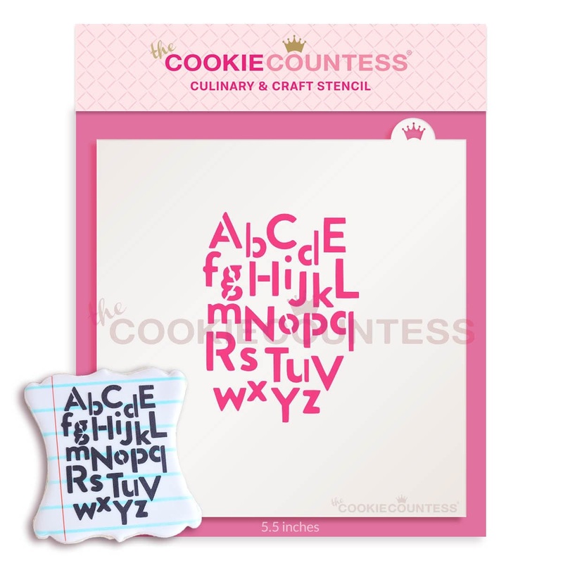 ABCs Pattern Stencil