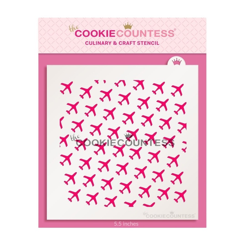 Airplanes Stencil