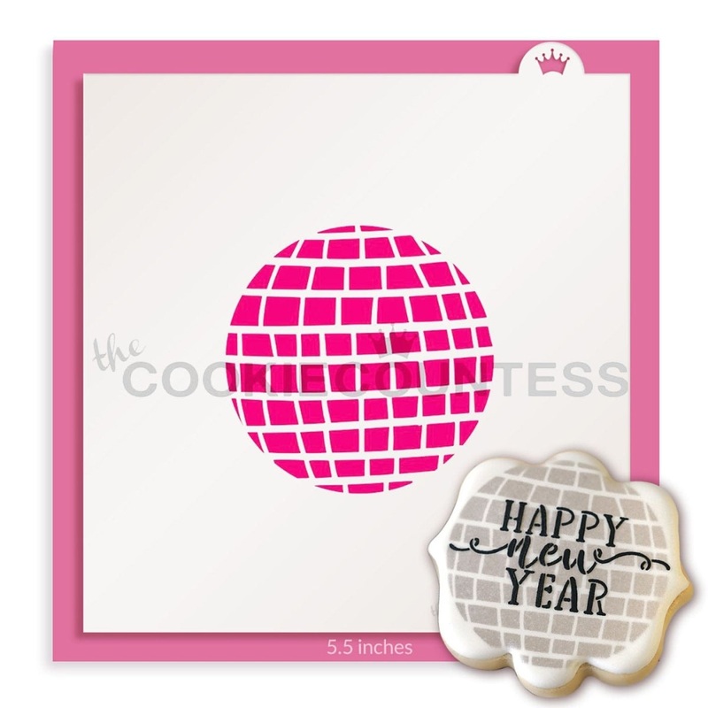 Disco Ball Stencil