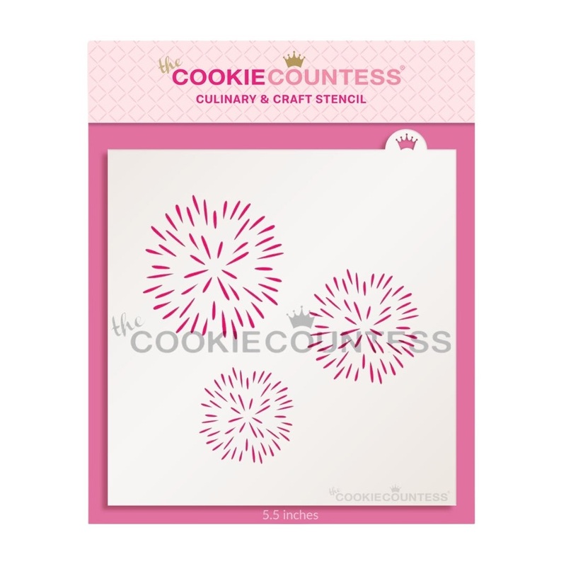 Fireworks Stencil