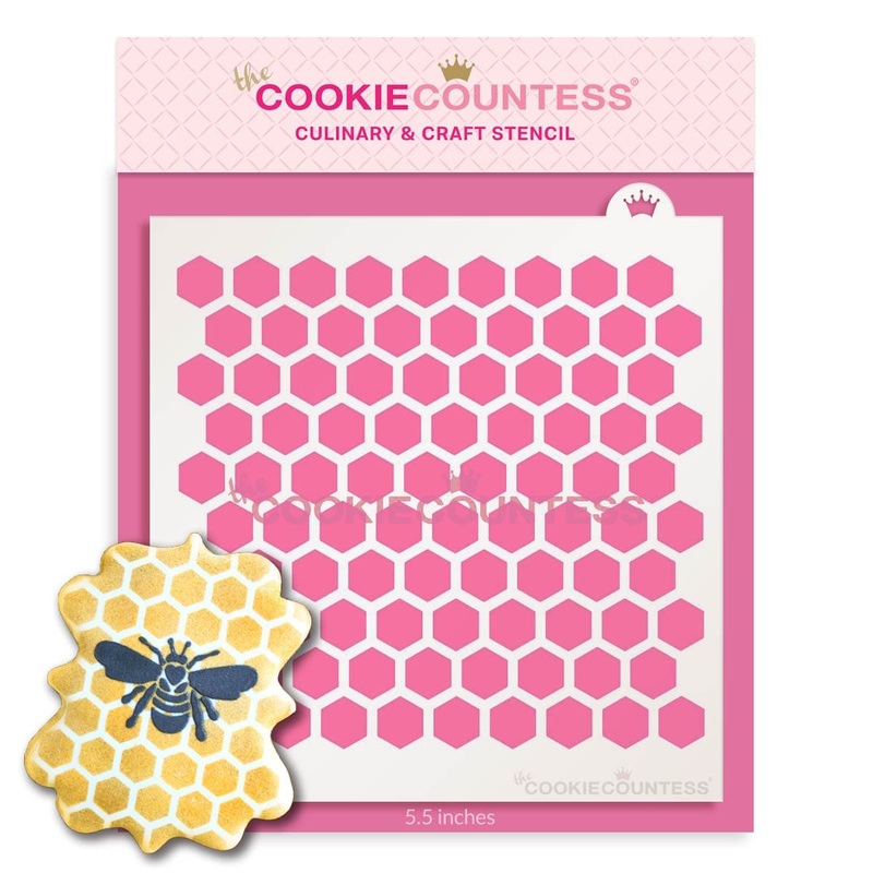 Honeycomb Pattern Stencil