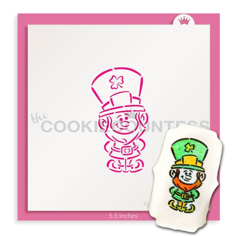 Leprechaun PYO Stencil - Drawn by Krista