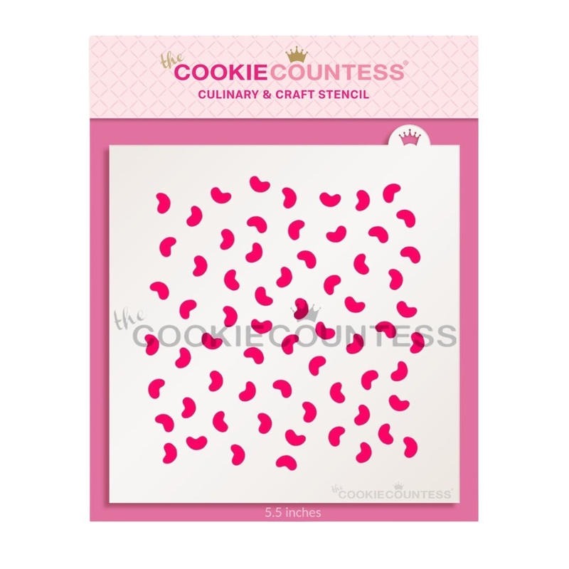 Mini Jelly Beans Stencil
