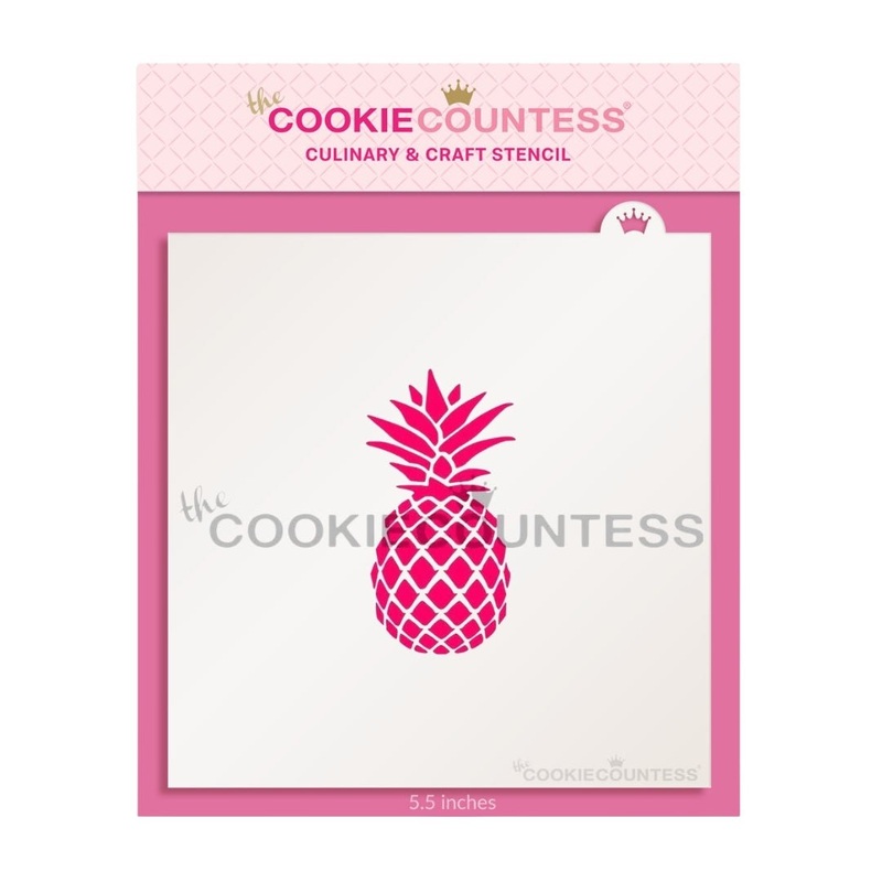 Pineapple Stencil