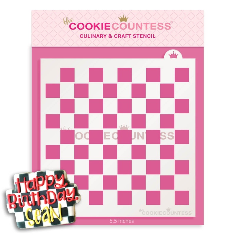 Checkerboard Pattern Stencil