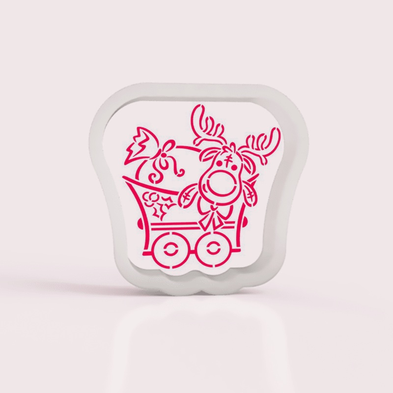 Christmas Train - Train Car Cookie Cutter