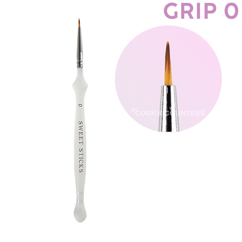 Clear Fine Line Custom Grip Brush - 0