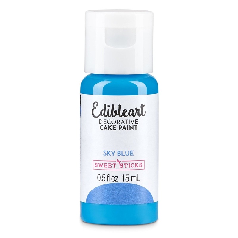Edible Art Decorative Paint - Sky Blue 15ml