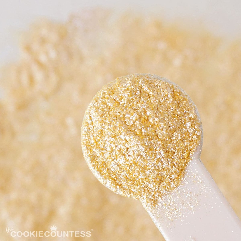 Flash Dust Natural Glitter - Golden Custard 3g