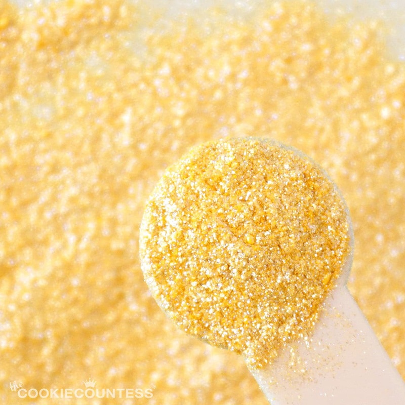 Flash Dust Natural Glitter - Lemon Candy 3g
