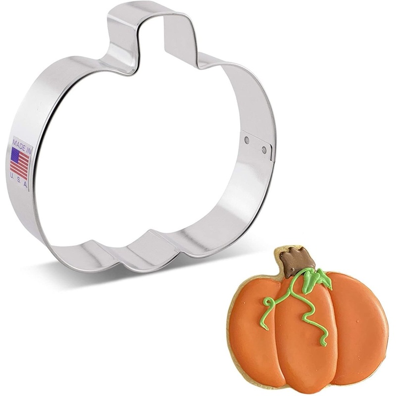 Jack o' Lantern Large Pumpkin Cookie Cutter 4"