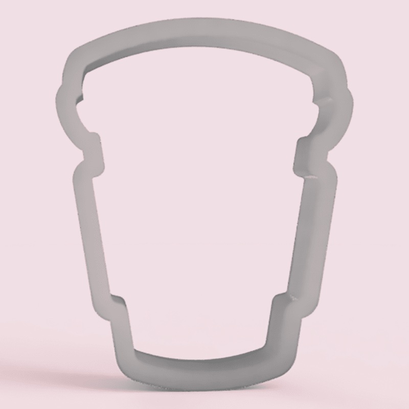 Latte Cup Cookie Cutter