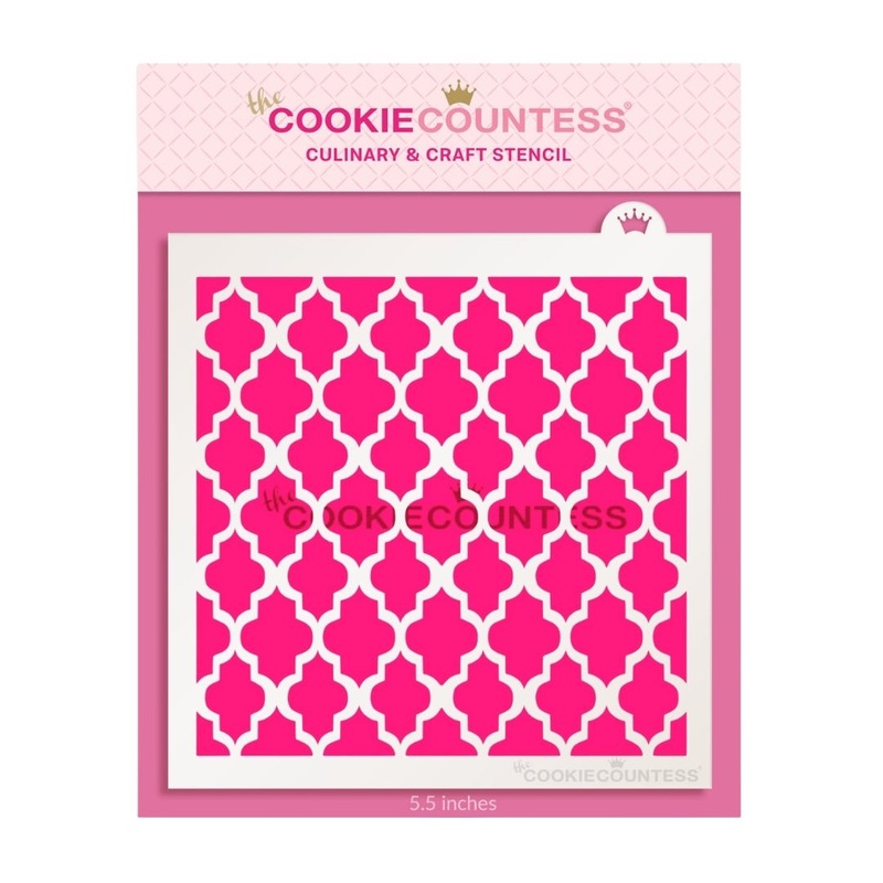 Moroccan Lace Stencil