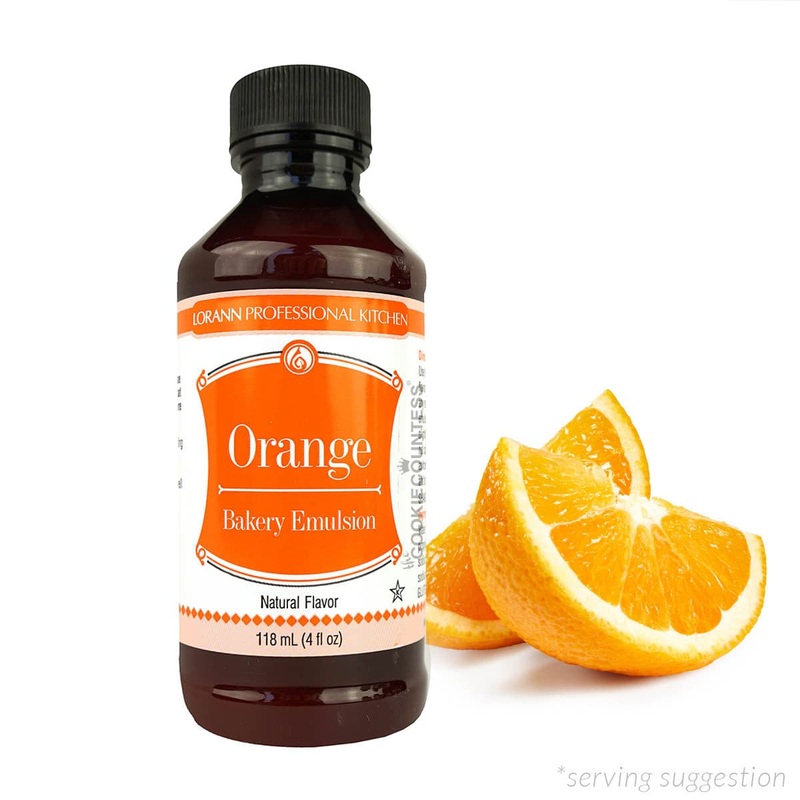 Orange (Natural) Bakery Emulsion - 4 oz.