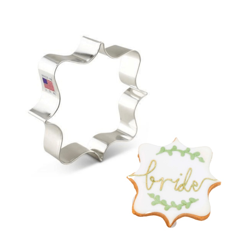 Square Plaque Cookie Cutter 4"