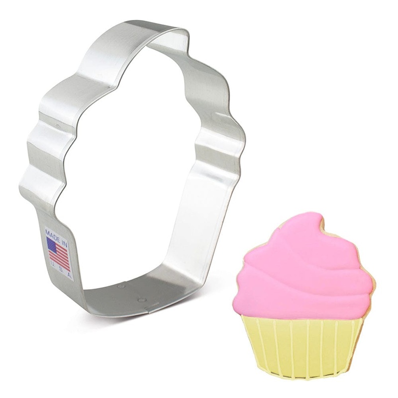 Cupcake Cookie Cutter 4"