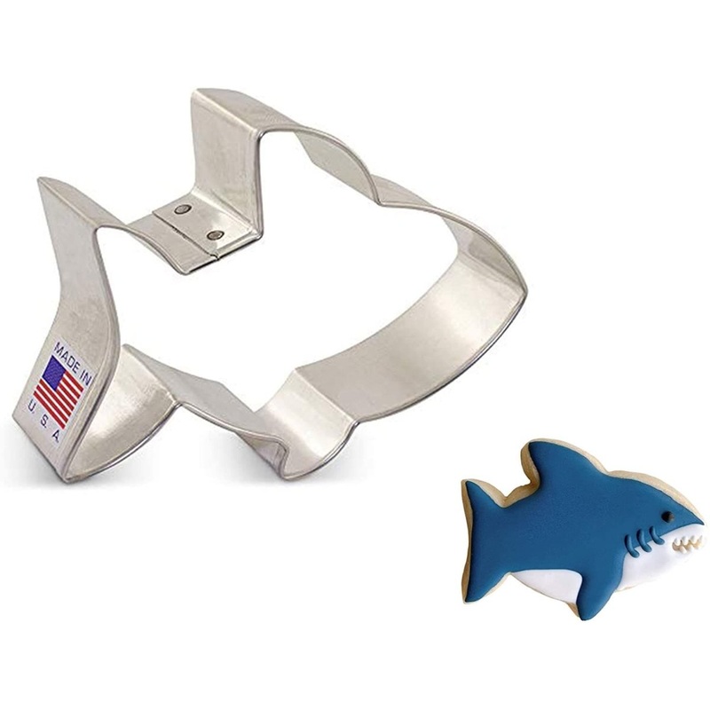 Cute Baby Shark Cookie Cutter 3 3/4"