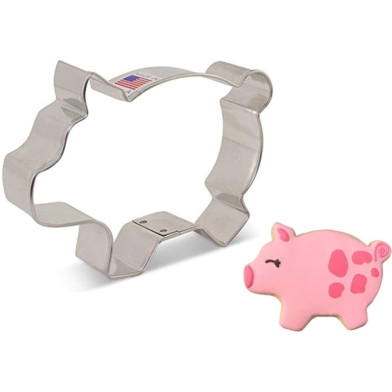 Cute Pig Cookie Cutter 4"